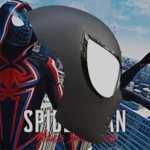 Modelo 3d de Carcasa facial inspirada en miles morales 2099 para impresoras 3d