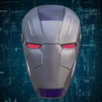   war machine mark 004 inspired helmet  3d model for 3d printers