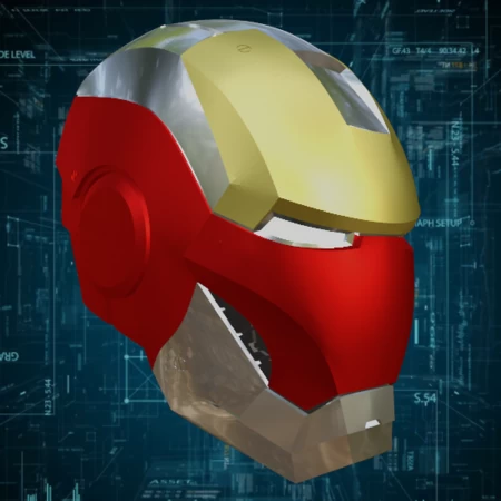Mark 19/18 Tiger/Casanova Inspired Iron man Helmet