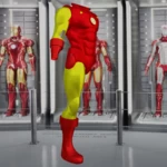   classic iron man inspired suit  3d model for 3d printers