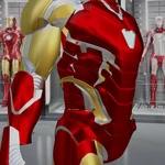 Modelo 3d de Traje de iron man inspirado en mark 85 para impresoras 3d