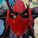   red hood outlaw inspired mask  3d model for 3d printers