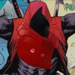   red hood outlaw inspired mask  3d model for 3d printers