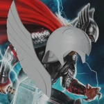 Modelo 3d de Casco de vengadores inspirado en thor para impresoras 3d