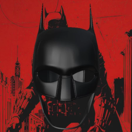  The batman 2021 inspired helmet  3d model for 3d printers