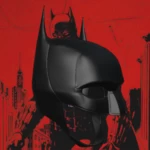 Modelo 3d de El casco inspirado en batman 2021 para impresoras 3d