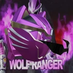 Modelo 3d de Casco inspirado en el ranger lobo violeta para impresoras 3d