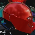  Red hood rebirth damaged inspired helmet  3d model for 3d printers