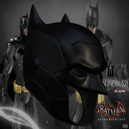 New 52 Batman Inspired Helmet