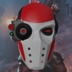 Modelo 3d de Casco inspirado en deadshot para impresoras 3d