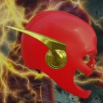 Modelo 3d de Casco inspirado en cw flash para impresoras 3d