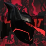 Modelo 3d de Casco inspirado en hellbat para impresoras 3d