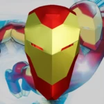 Modelo 3d de Casco inspirado en invincible iron man para impresoras 3d