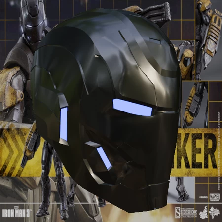 Modelo 3d de Casco inspirado en mark 25 striker para impresoras 3d