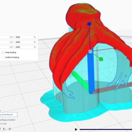  Smoother cthulhu ring  3d model for 3d printers