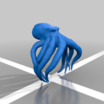 Modelo 3d de Más suave anillo de cthulhu para impresoras 3d