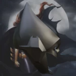  Batgirl arkham knight inspired mask  3d model for 3d printers
