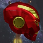 Modelo 3d de Casco inspirado en iron man godkiller para impresoras 3d