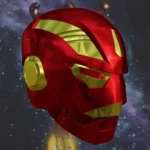 Modelo 3d de Casco inspirado en iron man godkiller para impresoras 3d