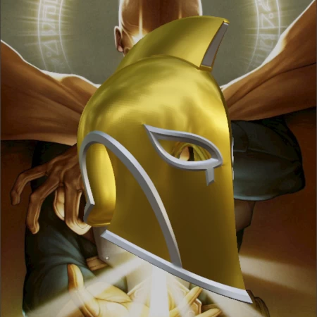 Casco Inspirado en el Dr. Fate