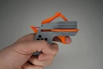  6-shot disc shooter  3d model for 3d printers