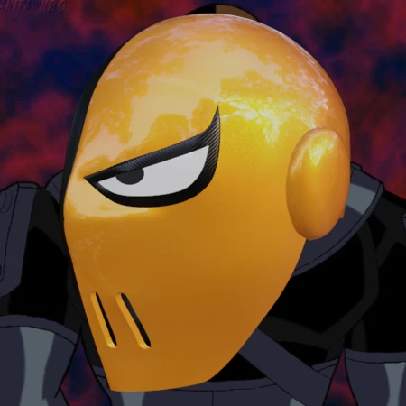 Casco inspirado en DeathStroke Teen Titans