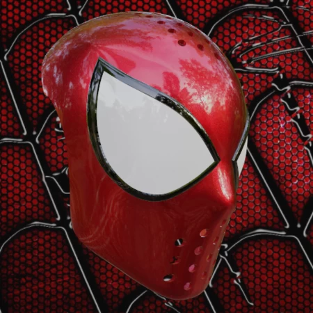 The Amazing Spider-Man 2 Inspired Face Shell