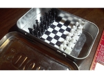 Modelo 3d de Altoids estaño piezas de ajedrez staunton para impresoras 3d