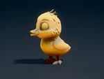 Modelo 3d de Patito lindo para impresoras 3d