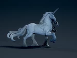 Modelo 3d de Unicornio para impresoras 3d