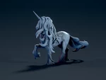 Modelo 3d de Unicornio para impresoras 3d