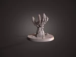  Stone hand  3d model for 3d printers