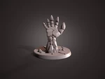  Stone hand  3d model for 3d printers