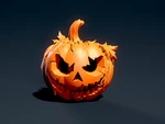 Modelo 3d de Calabaza de halloween para impresoras 3d