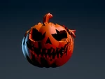  Halloween pumpkin  3d model for 3d printers