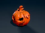  Halloween pumpkin  3d model for 3d printers