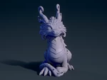  Cute dragon 1  3d model for 3d printers