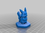  Low poly pokemon chess set  3d model for 3d printers