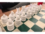  Low poly pokemon chess set  3d model for 3d printers