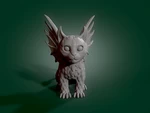 Modelo 3d de Gatito demoníaco para impresoras 3d