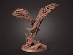  Winged warrior  3d model for 3d printers