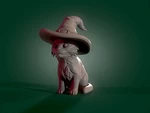  Magic kitten  3d model for 3d printers