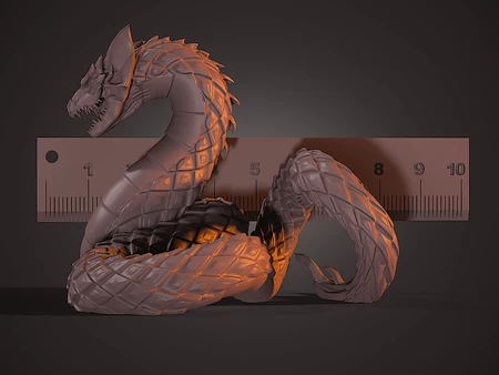  Basilisk  3d model for 3d printers