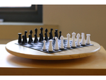  Multi-color modern chess set  3d model for 3d printers