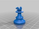 Modelo 3d de Pokemon juego de ajedrez - diferentes peones para impresoras 3d
