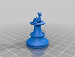  Pokemon chess set - different pawns  3d model for 3d printers