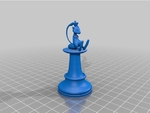  Pokemon chess set - different pawns  3d model for 3d printers