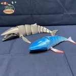  Flexi humpback whale - new type(print-in-place)  3d model for 3d printers
