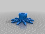  Flexi squid & ammonite set  3d model for 3d printers