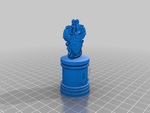 Modelo 3d de Juego de ajedrez de harry potter para impresoras 3d